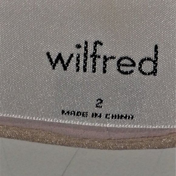 Wilfred Jallade Pink High Waisted Tie Front Crepe Pants Size 2 - Picture 10 of 12